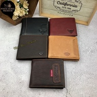 Rush Rider Cow Leather Wallet Men Short Wallet Genuine Leather Purse Dompet Kulit Lelaki Beg Duit Ku