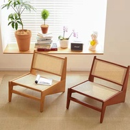 Rattan Floor Chairs Solid Wood Lazy Chair Lounge Chair Nordic Style Chandigarh Leisure Single