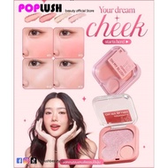 Face Blush Cheek Eye 2in1 Shimmer and matte 2P OH MY BLUSH