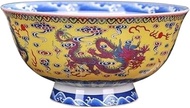 Rice bowl,Chinese Ancient Palace Style Porcelain Rice Bowl,Porridge Bowl,Soup Bowl Pottery Porcelain