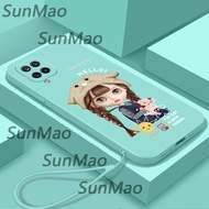 เคส samsung a42 5G เคสผู้หญิงแบบนิ่มขอบเคสโทรศัพท์ตรง