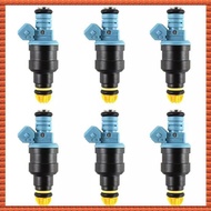 (HFJU) 6Pcs Car Fuel Injector for 3 E30 E36 5 E34 8 E31 7 E32 E38Z1 0280150715 1734776