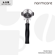 NORMCORE Double Spouts Bottomless Portafilter ด้ามชงกาแฟ ขนาด 51 / 54 / 58 mm