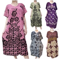 BATIK DRESS WOMEN / BAJU BATIK DRESS FREE SIZE