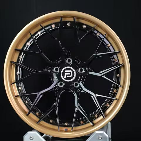 Custom 2-piece Forged Wheels for 360 Modena 5x108 Alloy Wheel 18 19 Inch Rims