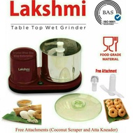 Lakshmi Table Top Wet Grinder 2 Litres With 1 Year Warranty + Free Adapter