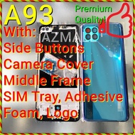 (3 Colors) NEW ORI Full Housing On Off Volume Button Frame Battery Camera Cover for Oppo A93 / CPH21