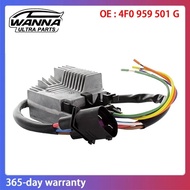 OE 4F0959501G 4F0959501E 4F0959501A Radiator Cooling Fan Control Unit Module for Audi A6 /A6 Quattro