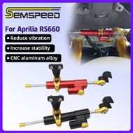 【SEMSPEED】For Aprilia RS660 2020-2023 Motorcycle Aluminum Alloy Steering Direction Damper Stabilizer