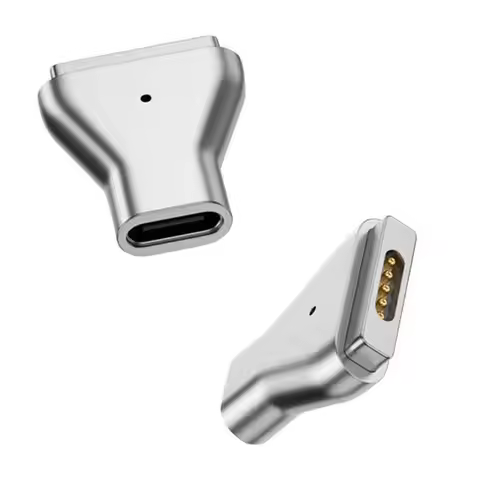 Magnetic USB C Adapter Type C to Magsafe 2 Connector PD Fast Charging Plug Converter Connector For M