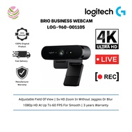 Logitech BRIO 4K Ultra HD Pro Stream Business Webcam LOG-960-001105