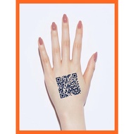 Vaccine Barcode Tattoo - Custom Temporary Tattoo - Barcode