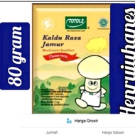 Totole mushroom broth 80 grams, halal vegetarian food flavor, mui exp 2027, halal miso paste, dashi 