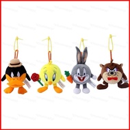 DC1 Looney Tunes Daffy Duck Tweety Bird Bugs Bunny Plushie Cute Plush Cotton Doll Bag Charm