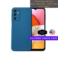Samsung Galaxy A23 4G 5G A24 4G A25 5G Soft Liquid Silicone Gel Cell Phone Case Phone Casing Cover