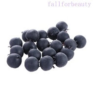 FALLFORBEAUTY Artificial Blueberry Decorative Blue Simulation Blueberry Fruit Model DIY Party Garden