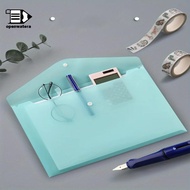 [GoodGirlm1] 10pcs A4 Transparent Waterproof Plastic Folders for Document Storage QQQ