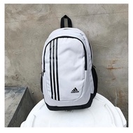 Backpack Adidas 3 Stripes - With laptop Compartment, Suitable For Wearing To Work, School And Going Out - Full Tag - BGHOUSE