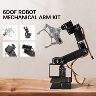 diymore Robotic Arm Kit ROT3U 6DOF Aluminium Mechanical Robotic Clamp Claw Kits for Boys & Girls to 