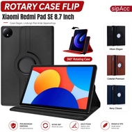 Redmi Pad SE 8.7 Case | Redmi Pad SE 8.7 | Xiaomi Redmi Pad SE 8.7 2025 - Flip Cover Rotary Leather 