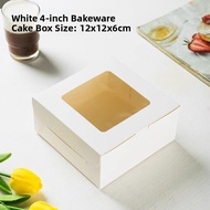 Bask Cake Box 4/6/7 Inch Cheese Mousse Cake Packaging Box Pastry Cutting Tool Kitchen Baking Tools D