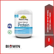 Nature’s Way Instant Natural Protein Vanilla Powder 375g
