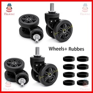 For Delsey Luggage wheels Accessories 3841 3840 Universal wheel luggage compartment wheel replacemen