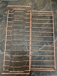 Francfranc 可伸縮碗碟架 兩用鋼製瀝水架