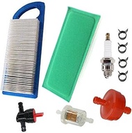 LWQOB Air Filter Spark Plug 14hp -19.5hp AVS I C Intek OHV Engine 284H07 285H07 285H77 Replacement A