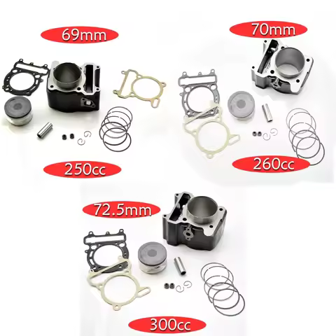 YP300 YP250 250cc 260cc 300cc Engine Cylinder Block 69mm 70mm Piston Ring Gasket Set For Yamaha LH17