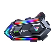 Y20 Max Tai nghe bluetooth khi đi xe máy liên lạc với trộn v5.3 IPX6 không thấm nước RGB đầy màu sắc
