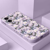 Grey Butterfly Phone Case For iPhone 17 Air 16 Plus 16E Pro Max 4G 5G Fashion Cover