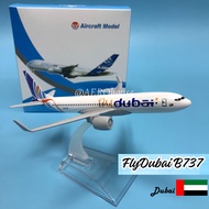Latest Aeroplane/ 305 Aircraft Model - FlyDubai B737 (Fly Dubai) 16cm