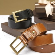 Oregon系列 意大利樹羔皮皮帶 原創 復古設計 菱形帶尾