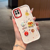 For Samsung Galaxy A22 4G M22 4G M32 4G phone Case A22 4G Three-dimensional dolls Cartoon pattern Co