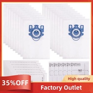 1 Set Vacuum Bags Non-Woven Dust Bag for Miele 3D GN Efficiency Bags for Classic C1, Complete C1 C2 