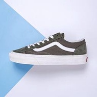 VANS STYLE 36 OLD SKOOL 軍綠色 白線 麂皮 帆布 復古 滑板鞋 帆布鞋 男女鞋 GD 日本