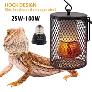 Pet Heating Lamp Bulb with Lampshade Infrared Emitter Heat Light Bulb Chicks Brooder Heater Lamp