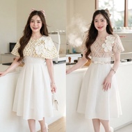 [SRY029]White Dress Set S-6XL