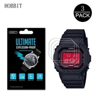 3PCS Screen Protector Explosion-proof Film For Casio G-SHOCK DW5600 DW5610 GW-B5600AR GW-B5600GZ 1PRC 1PR GM-S5600 S5600G S5600PG