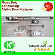 Soft Close Sliding Door 80kg Buffering Timber Aluminium Slide Door Pintu Gelongsor Berlahan 缓冲推拉门