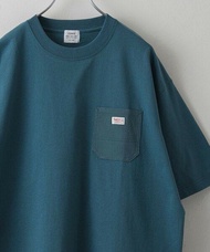 日牌Coen 靛色SMITH’S 特別訂製 簡約口袋T恤