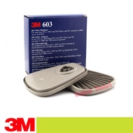 3M 603 3M 603 Filter Adapter And Pair 3M 501 Filter Retainer For 6000; 6500;7500 series