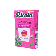 全城熱賣 - 利口樂（Ricola）黑加侖口味天然香子蘭滋潤呵護無糖潤便攜盒裝40g（平行進口）