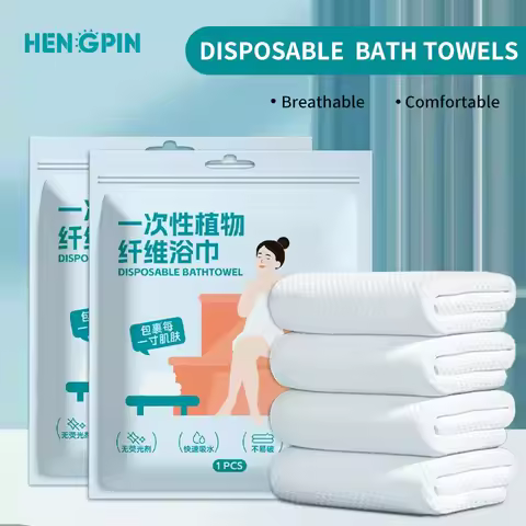 Disposable Bath Towel 70x140 Large Compressed Towel Travel Portable Individually Packed Thickened Co