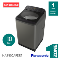 Panasonic 10KG Top Load Washing Machine with Stain Care - Model: NA-F100A9DRT