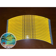 3M Racking Boy reflective rim sticker.Excellent glowing rim standard 3M 610