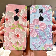 Casing For Itel A33 Plus Case New Popular Flower Butterfly Soft Silicone Back Protective Cover For I