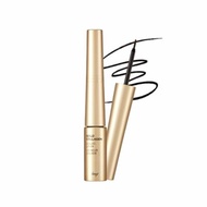 THE FACE SHOP Gold Collagen Liquid Liner Black – Waterproof Longwear Eyeliner 5.5g