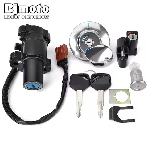 For Honda CB400SS CB 400SS Fuel Gas Cap Ignition Switch Seat Lock with Key Kit motorcycle parts